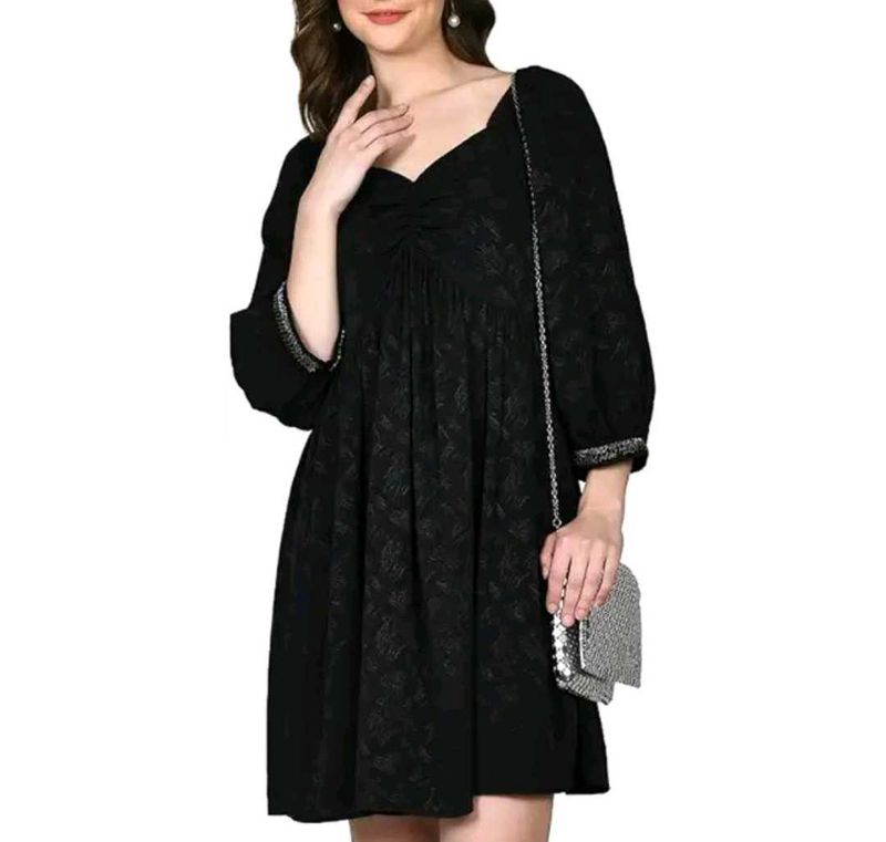 Elegant Black Party Dress