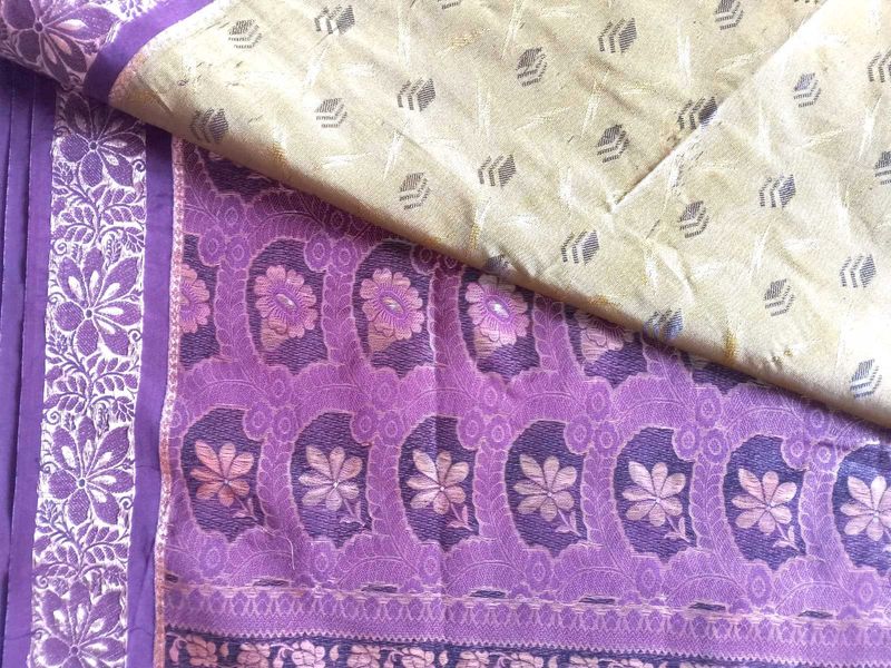 Elegant Purple Saree