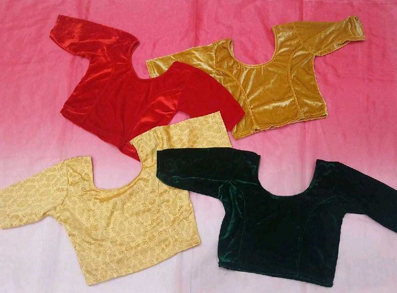 Streachable blouses:  4 options