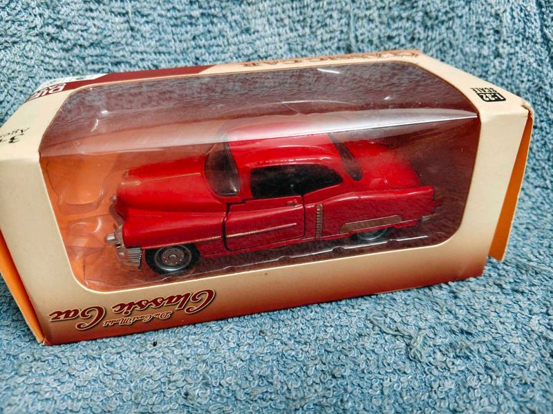 Classic Red Car Model