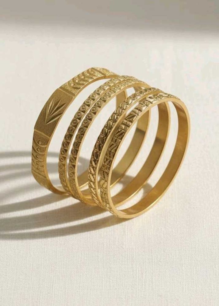 Golden bangles
