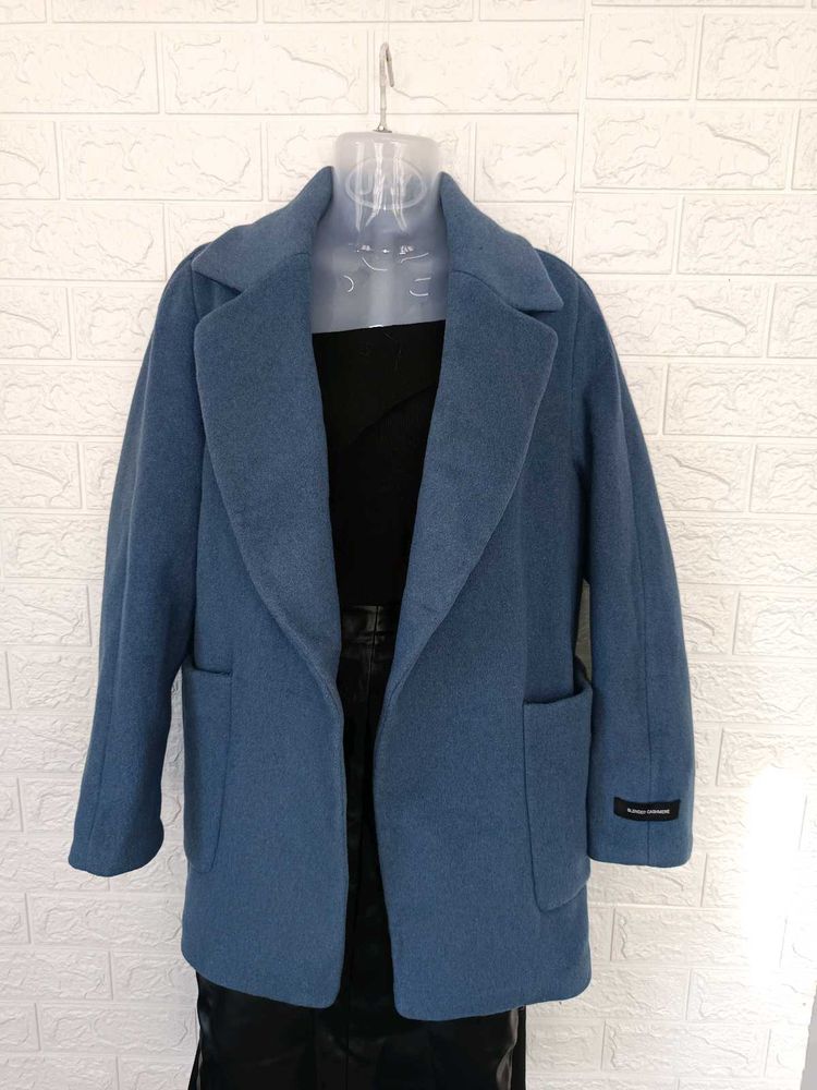 Imported  Wool Blend Coat