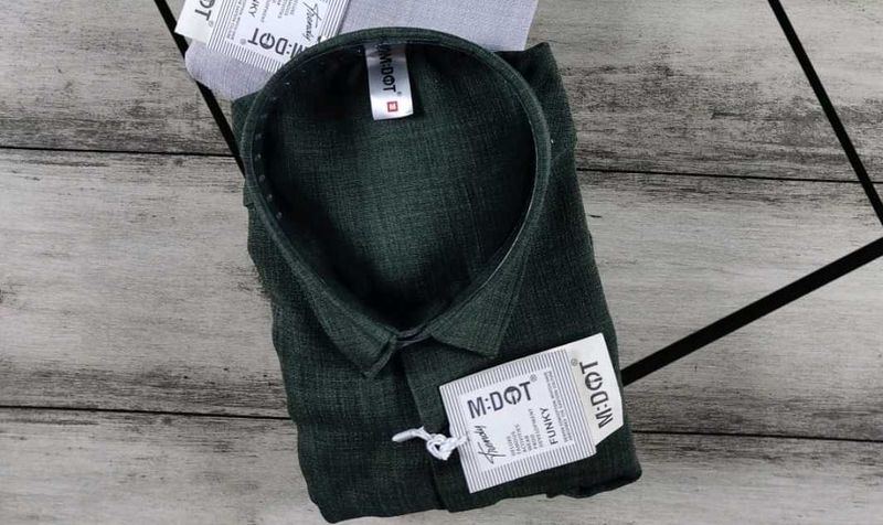 Free Gift With  Premium Pure cotton Linen Shirt