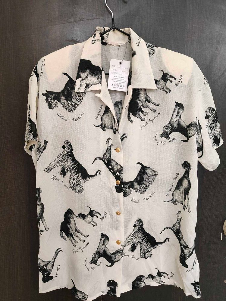 Dog Print Shirt