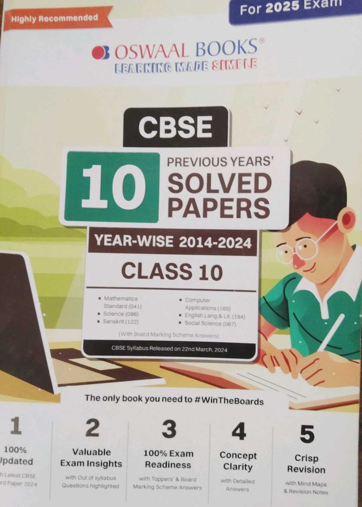 Oswaal CBSE 10 Solved Papers