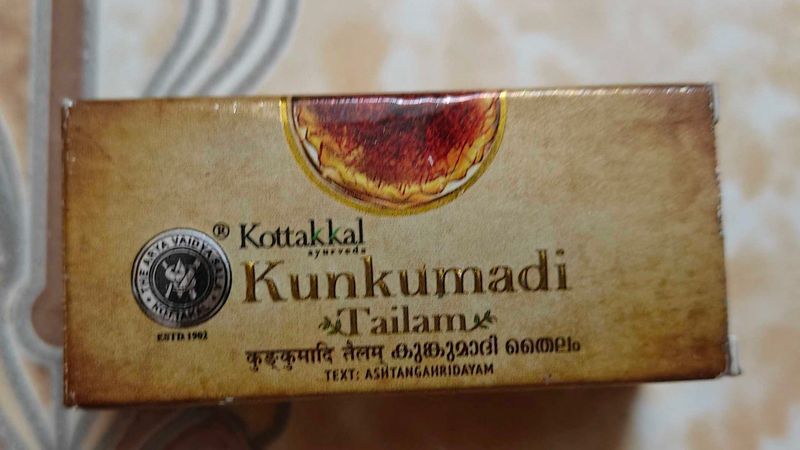 Kottakal Kumkumadi Oil