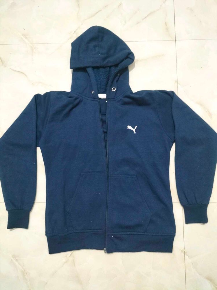 Puma Navy Blue Hoodie