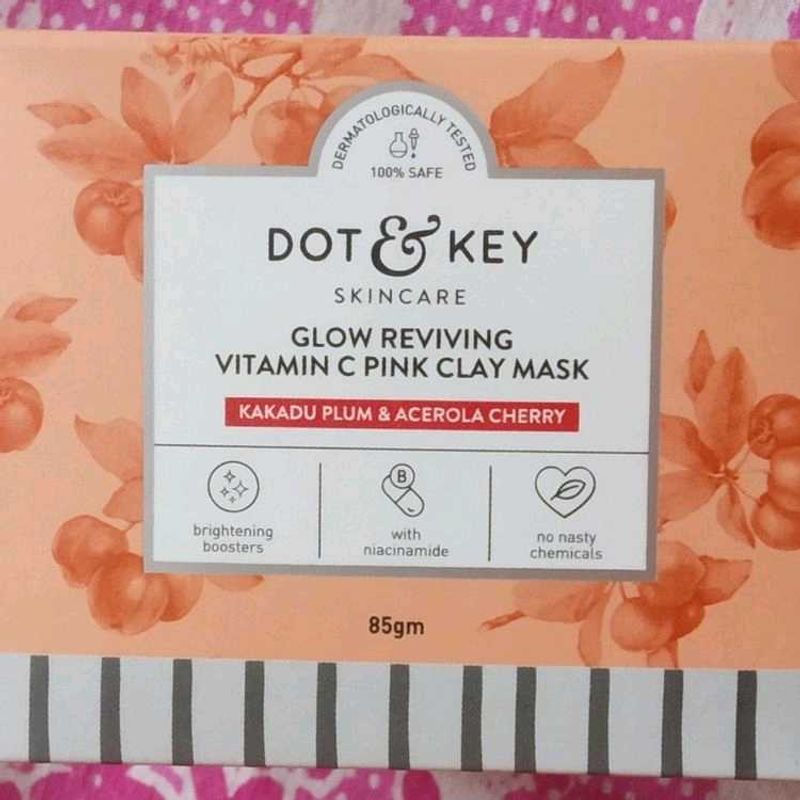 Dot &amp; Key Glow Reviving Vitamin C Pink Clay Mask |