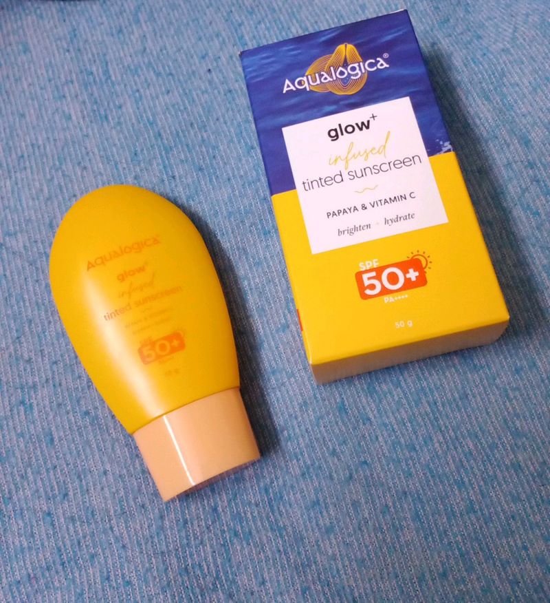 AQUALOGICA Glow+ Tinted Sunscreen,50g