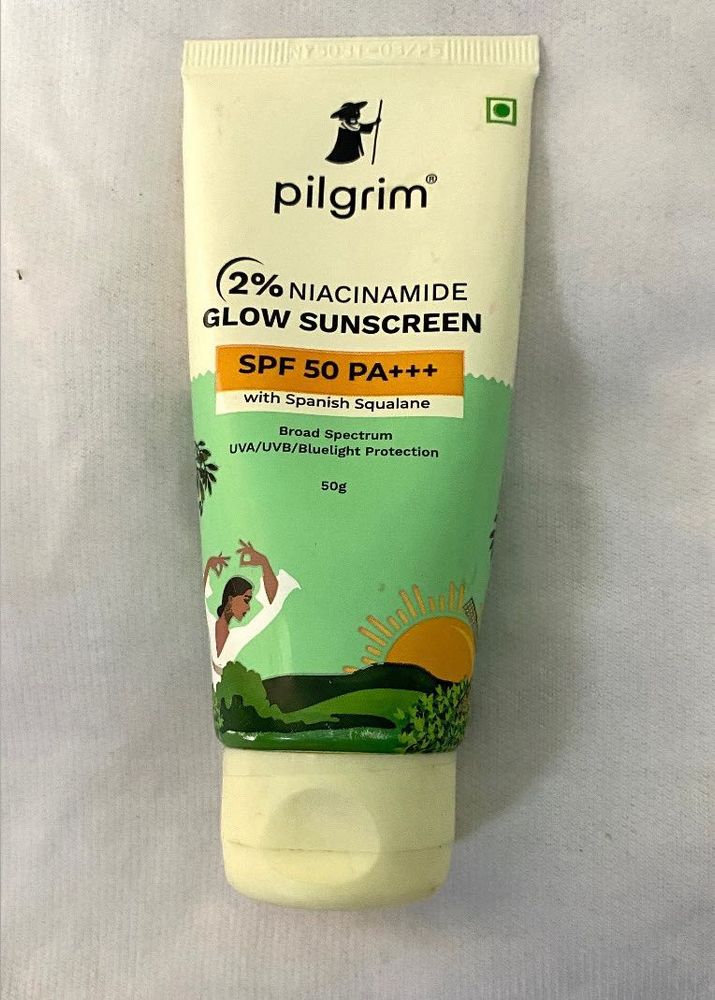 Pilgrim 2% Niacinamide Glow Sunscreen SPF 50❤️