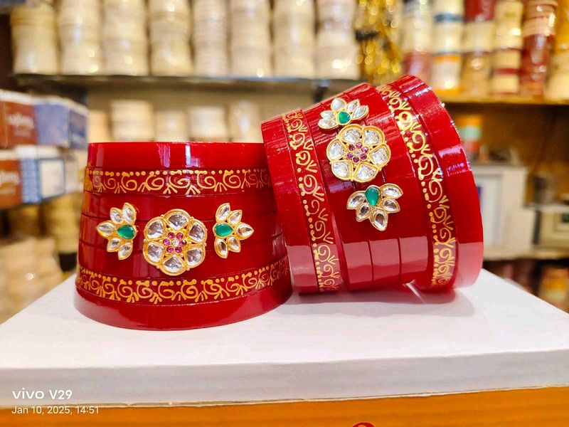New Beautiful Bur Chuda With Kundan Work