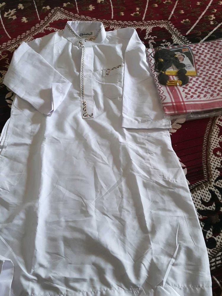 Boys Thobe and Accessories Set