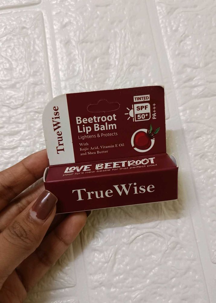 TrueWise Beetroot Lip Balm