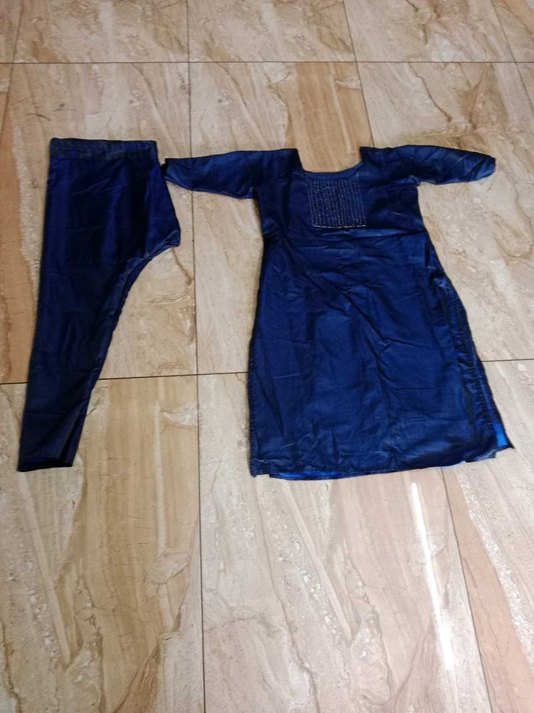 Blue Kurta Set XXL