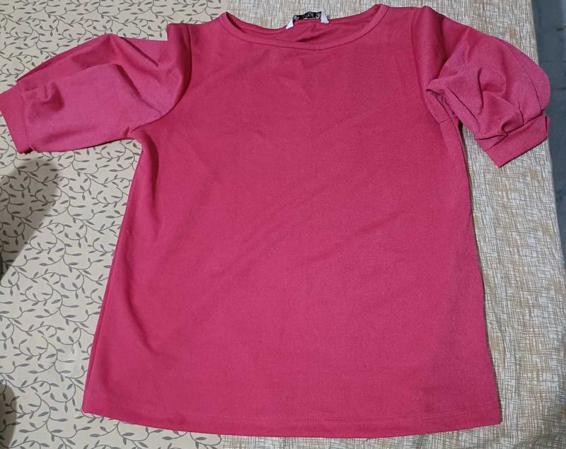Pink Women Top