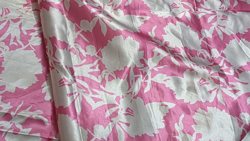 Pink Floral Fabric