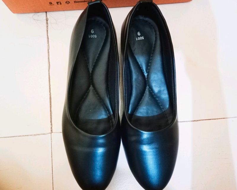 Black Shoes/Black Pumps/Black Ballerina/ For College Office Use And Daily Use
