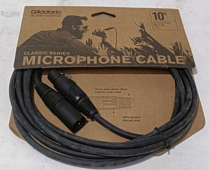 PW-CMIC-10 Classic Series 10ft. Microphone Cable