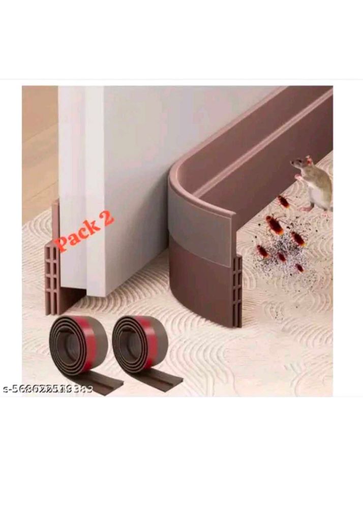 Door Draft Stopper Pack Of 2