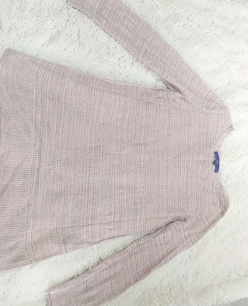 Light Pink Knit Sweater