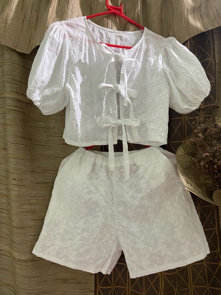 Tie Tops &amp; Halfpant Set