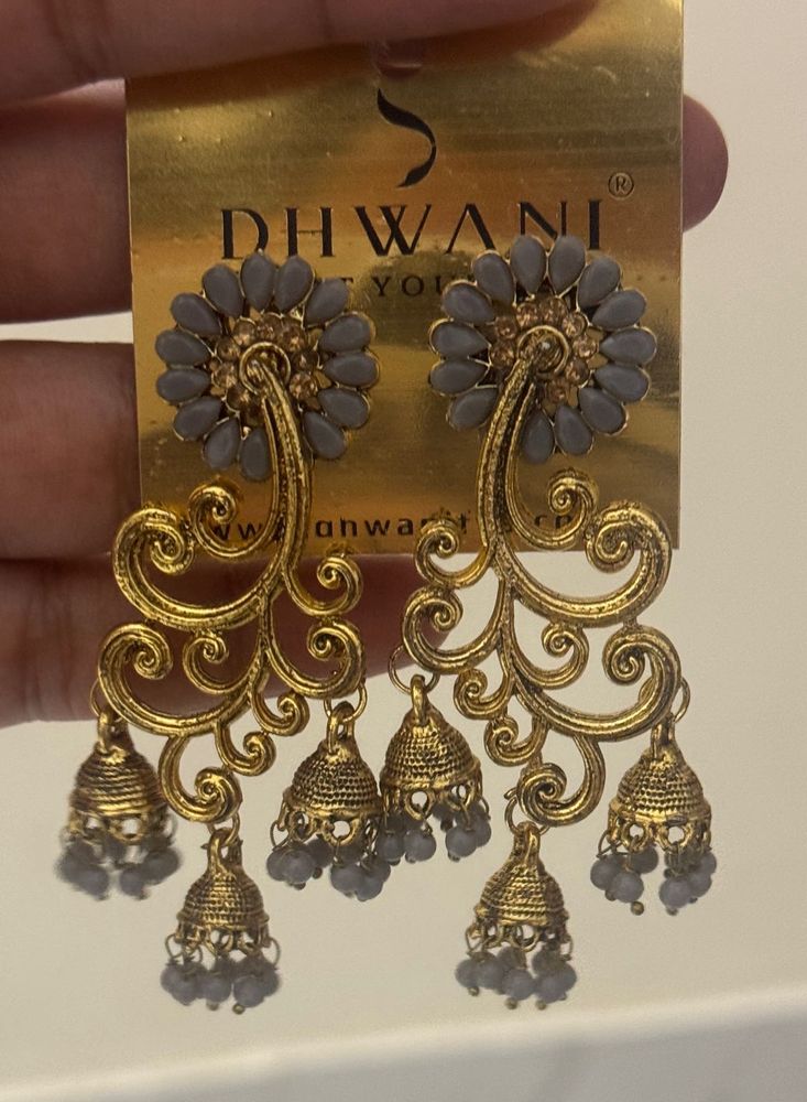 Dhwani Jhumka Earrings