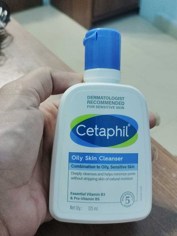 Cetaphil Oily Cleanser.