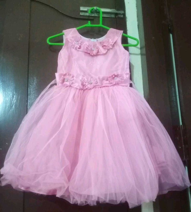 Pink Tulle Dress