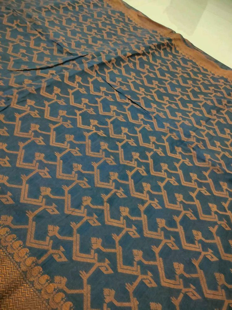 Elegant Navy Blue saree🌠