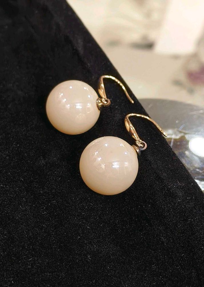 Elegant Pearl Drop Earrings