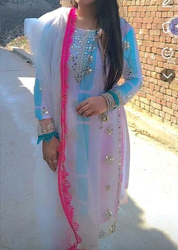 Elegant Kurta Set duppata pent suit