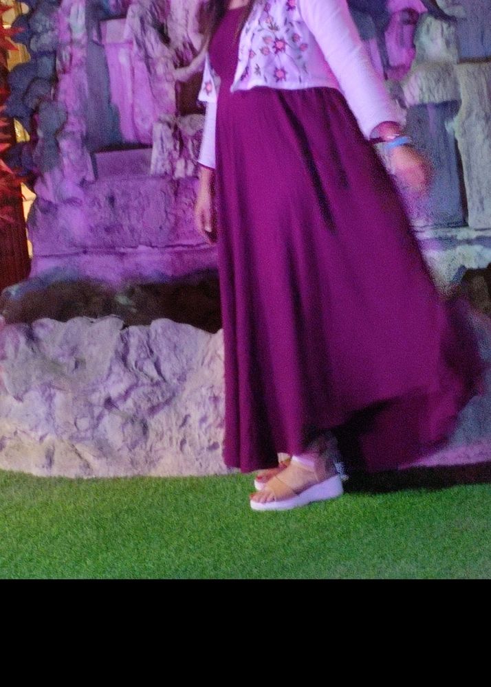 Gown Dress With Jacket