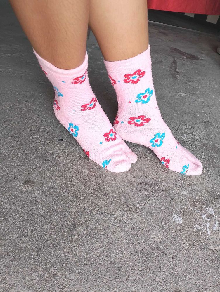 Cute Floral Socks
