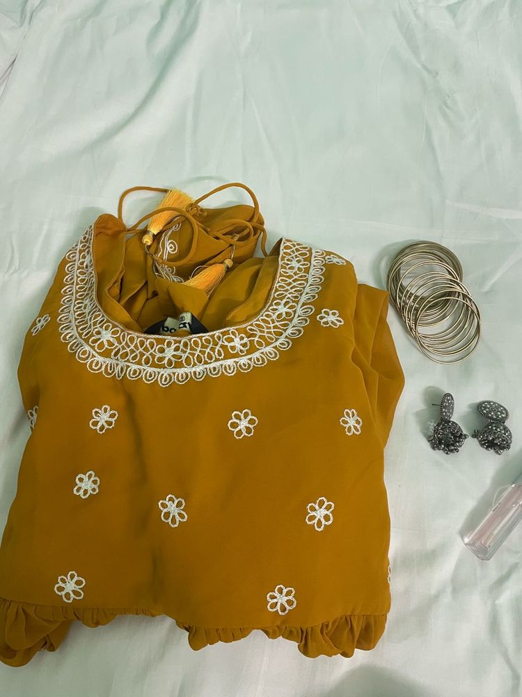 Georgette Kurta Set