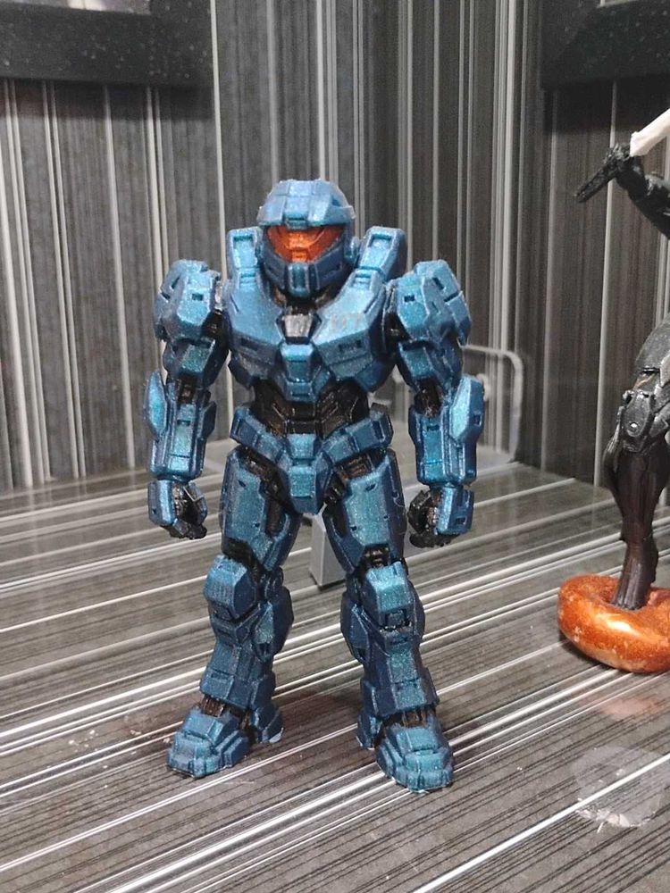 Halo Action Figure 3d printed