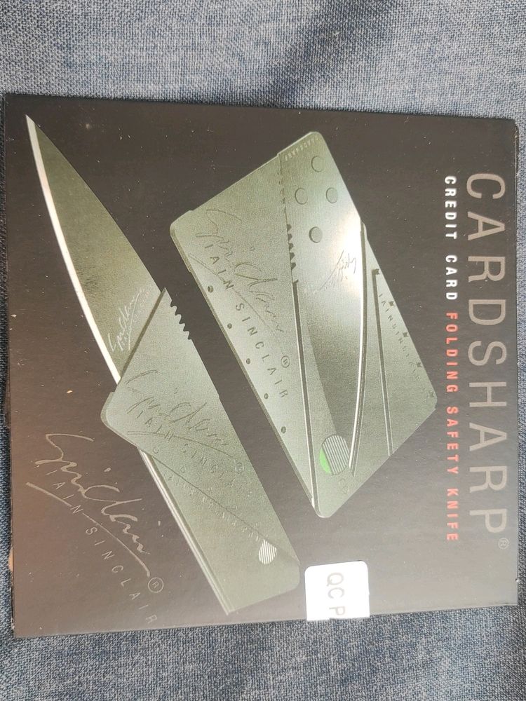 Credit Card Sized Folding Knife