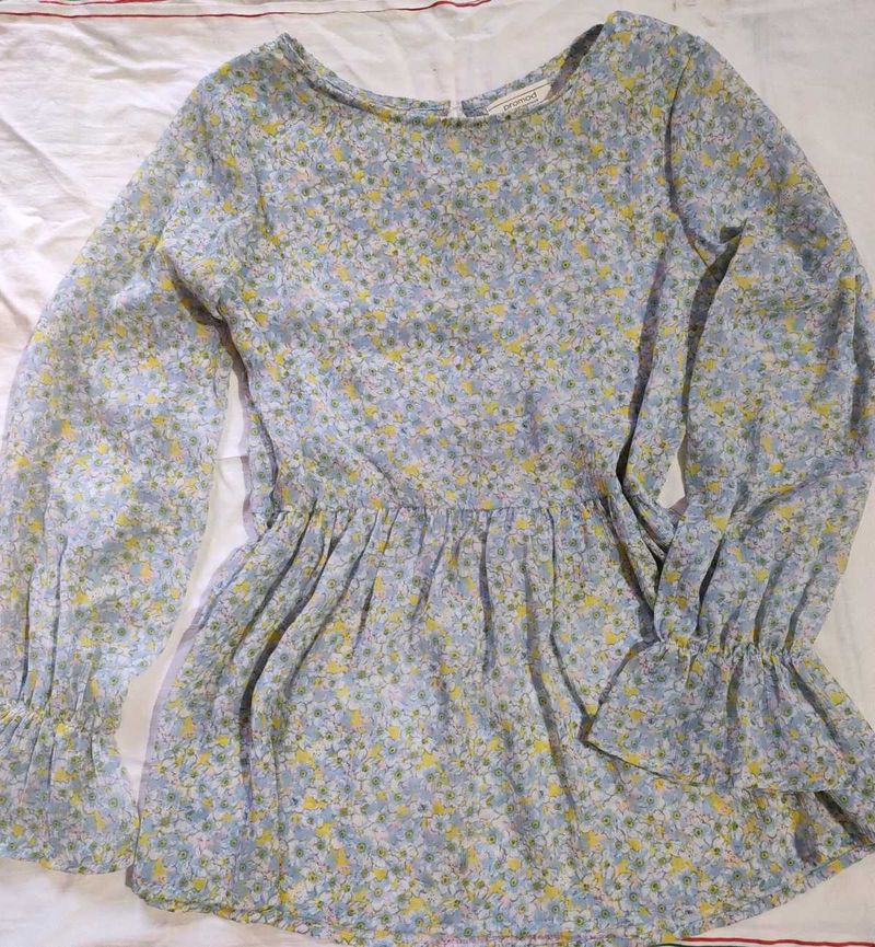 Aesthetic Cottagecore Flowy Top