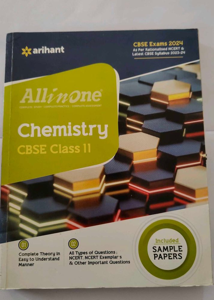 Arihant All In One Chemistry CBSE Class 11