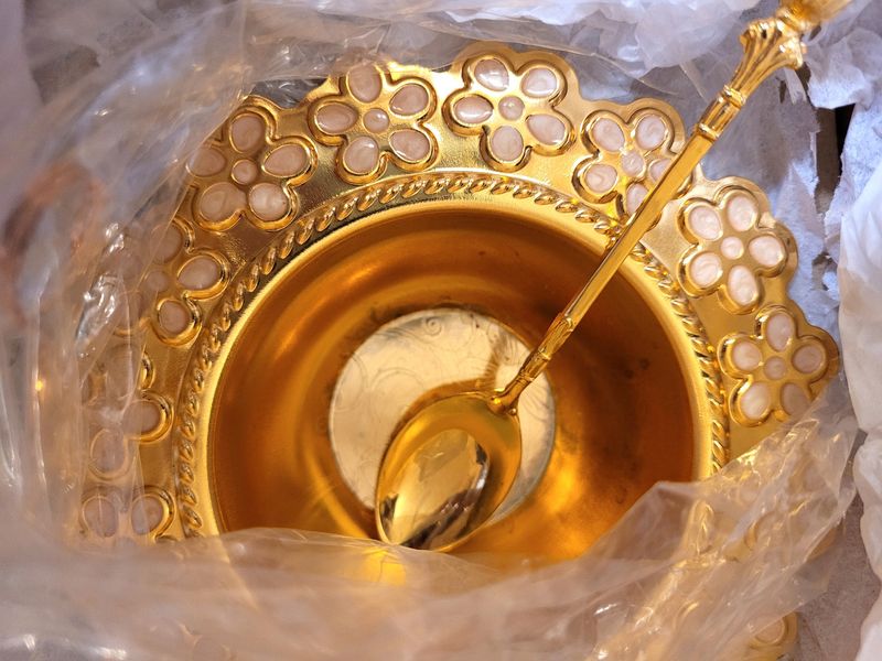 High-luxe Daisy Bowl Set