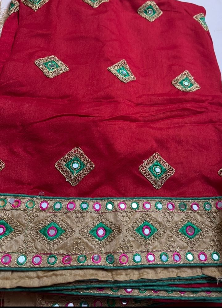 Mirror Saree