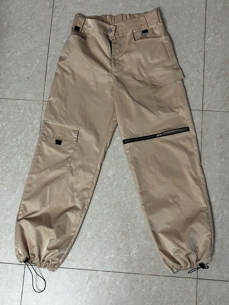 Nude Cargo Pants