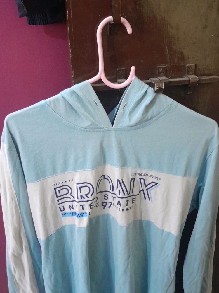 Blue Hoodie