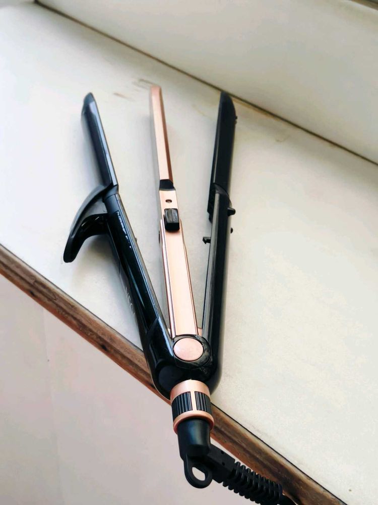 VEGA 3-in-1 Hair Styler - Straight, Curl And Crimp
