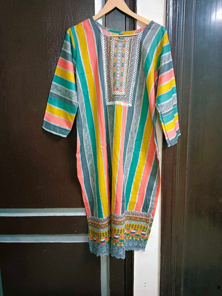 Beautiful Pure Cotton 3 PIECE SUIT SET