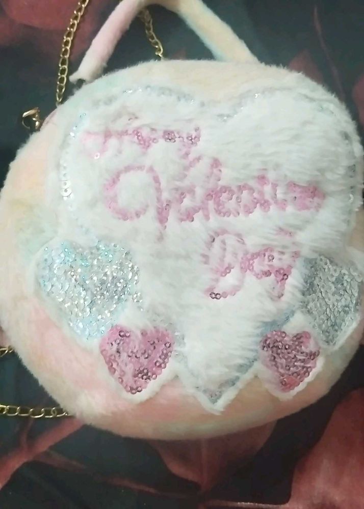 Valentine&#39;s Day Fur Purse