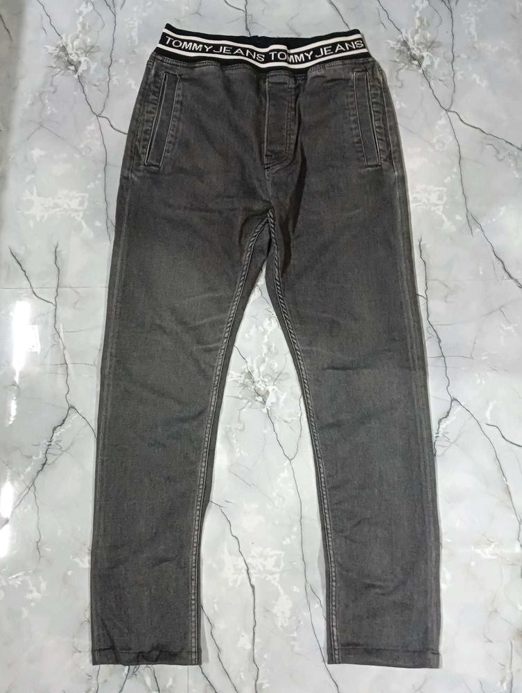 Tommy Jeans Gray Denim Pants
