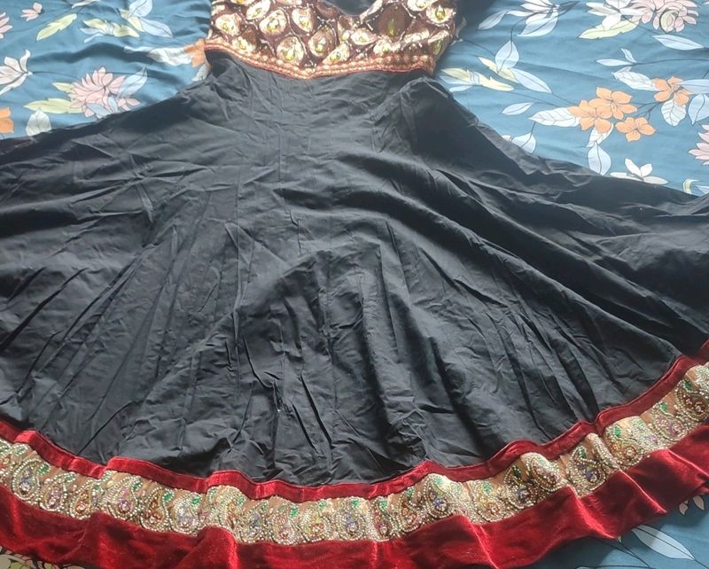 Anarkali Dress With Full Flair