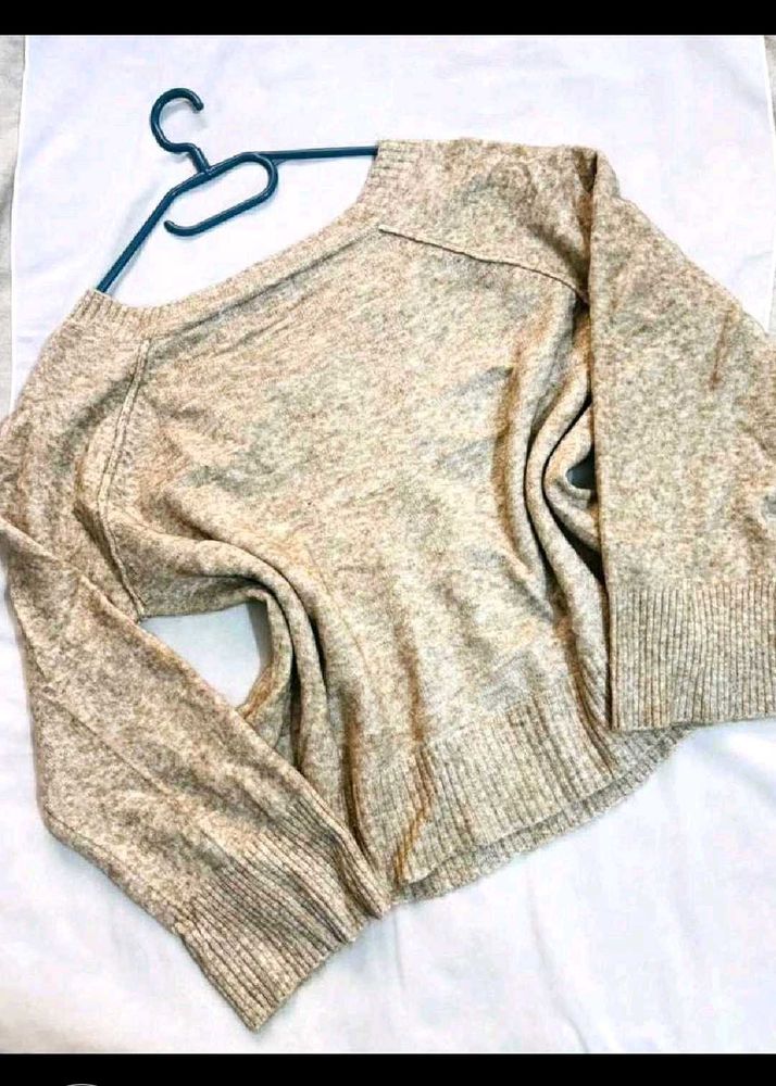 Beige Knit Sweater
