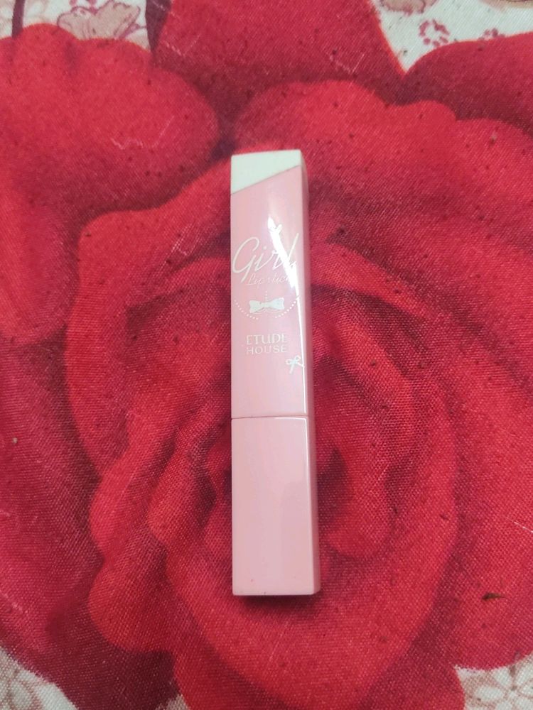 Etude House Girl Lipstick 04 And White Kajal Combo