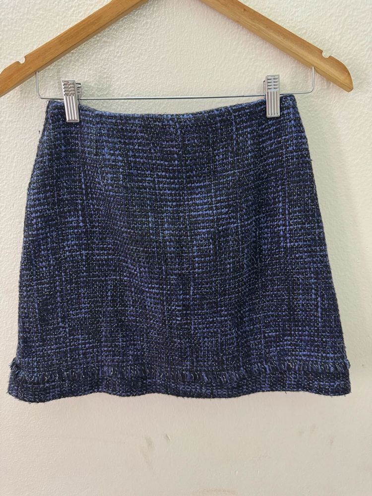 Oodji Navy Blue Skirt